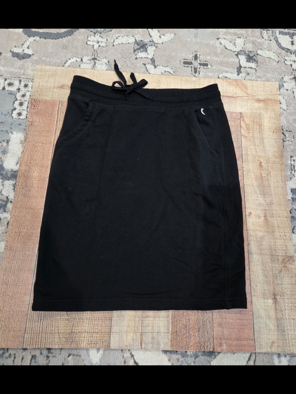 ZYIA Black Take Me Everywhere Drawstring Waist